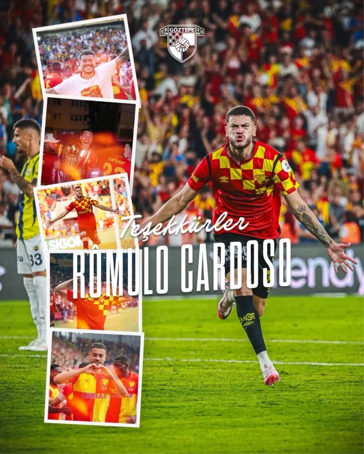 Romulo Cardoso Göztepe’ye Veda Etti