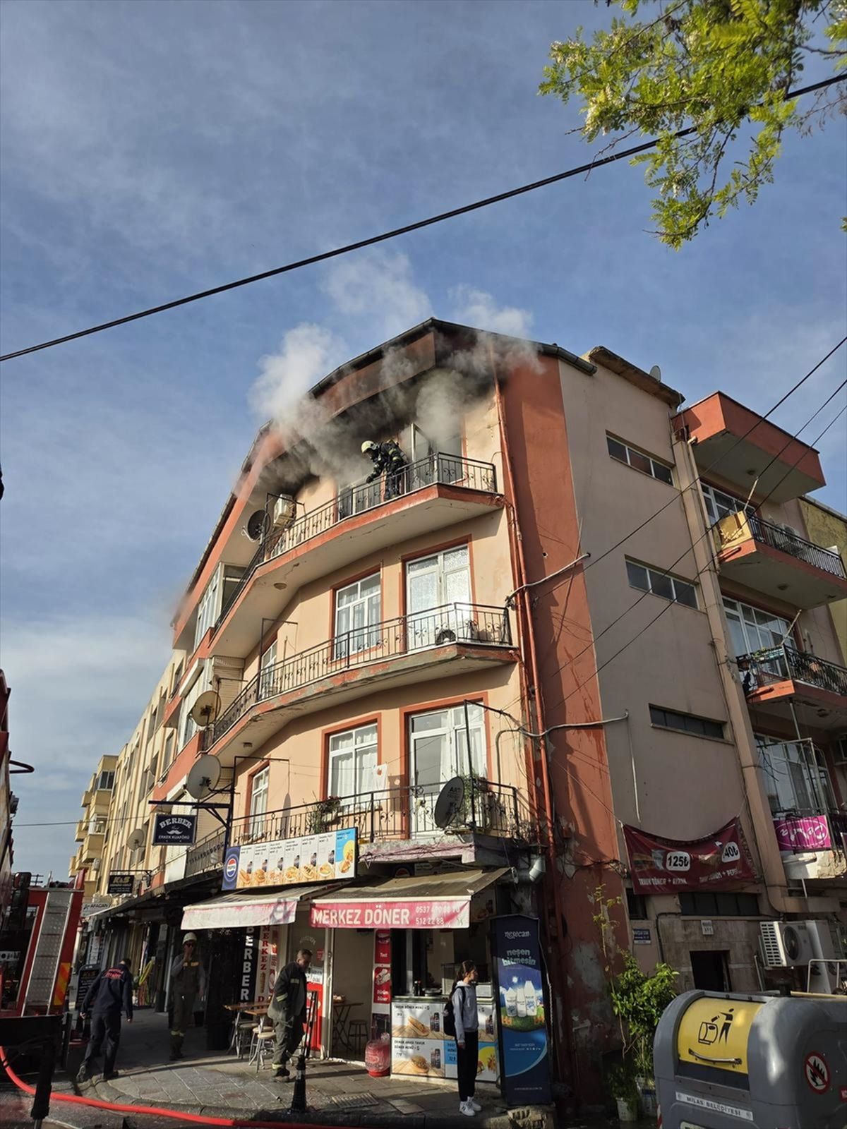 Milas’ta Evdeki Yangın Kontrol Altına Alındı