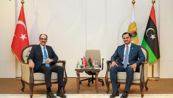 MİT Başkanı Kalın Hafter’le görüştü