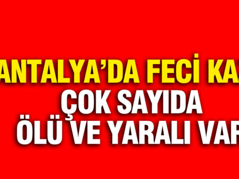 Antalyada feci kaza ucuruma yuvarlanan otomobilde 5 kisi hayatini kaybetti aBajFM3O
