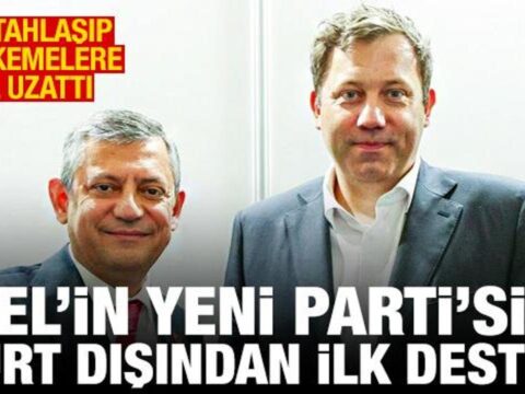 Ozgur ozelin yeni partisine yurt disindan ilk destek mb8rl5S8